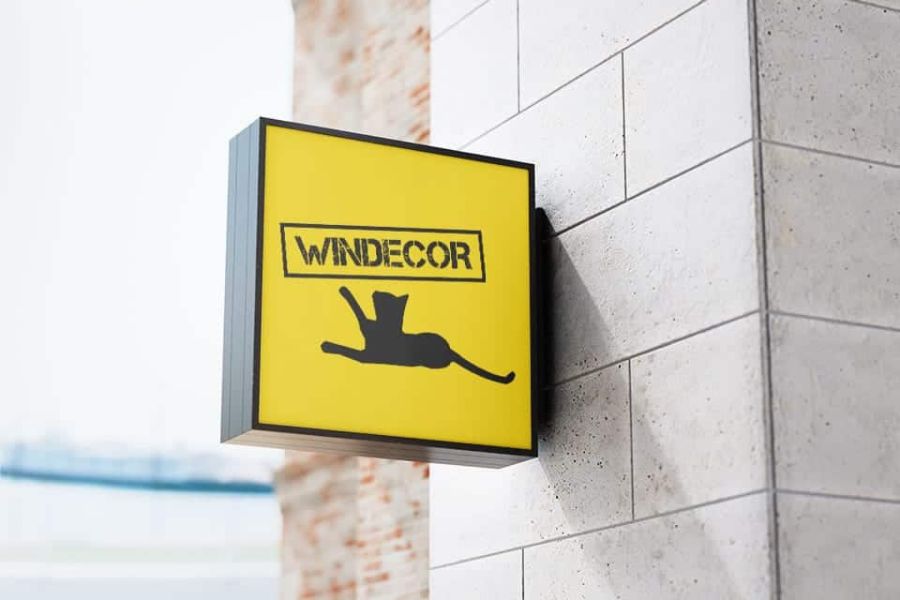 cartell lluminós Windecor 